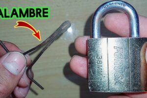 A continuación te propongo varios títulos SEO para una entrada de blog que se quiera posicionar para la keyword «Cómo Abrir un Candado con un Alambre»: 1. Guía paso a paso: Cómo abrir un candado con un alambre 2. La técnica definitiva para abrir un candado con un alambre 3. Cómo abrir un candado en poco tiempo con un simple alambre 4. Aprende cómo abrir cualquier candado con un alambre en cuestión de minutos 5. Descubre el secreto para abrir candados con un alambre sin dañarlos 6. Métodos infalibles para abrir cualquier candado con un alambre 7. Cómo desbloquear un candado utilizando solo un alambre y dos manos 8. El truco más efectivo para abrir candados con un alambre en situaciones de emergencia 9. Cómo abrir un candado sin tener la llave con un alambre de forma sencilla 10. Consejos expertos: Cómo abrir un candado con un alambre sin romperlo