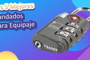 Protege tus pertenencias: Descubre los mejores candados para el equipaje de mano en los aviones