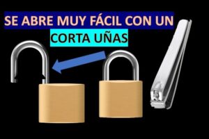 Descubre cómo abrir un candado de forma ingeniosa con objetos improvisados